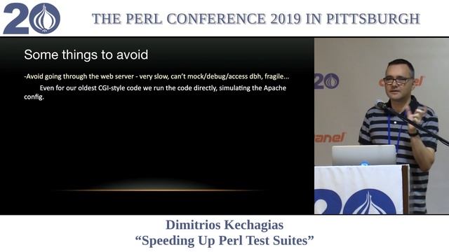 Dimitrios Kechagias - "Speeding Up Perl Test Suites" смотреть онлайн
