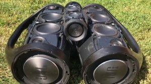 Тест бас jbl boombox ×2 и jbl charge 3