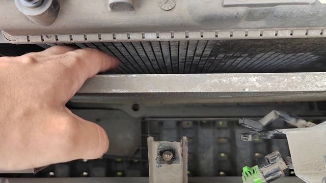 Чистка радиатора Nissan Note смотреть онлайн