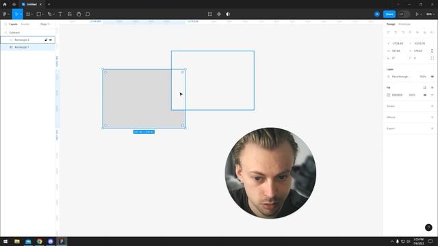 How to Subtract Shapes in Figma смотреть онлайн