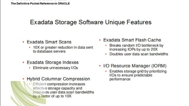 Oracle Exadata 11g Overview Presentation Video смотреть онлайн