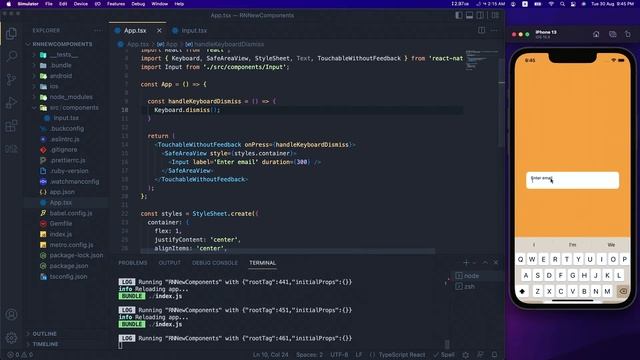 React Native Animated InputField | Animated API | Animation смотреть онлайн