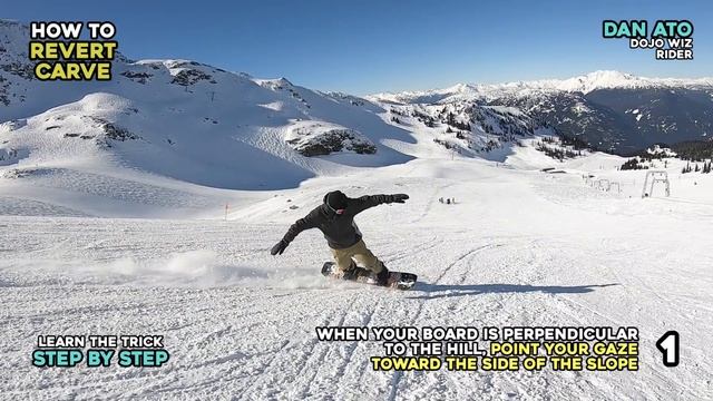 How To Snowboard Freeriding With More Style /  Revert Carving