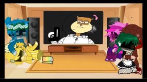 Реакция на видео "Ужасы губки Боба"