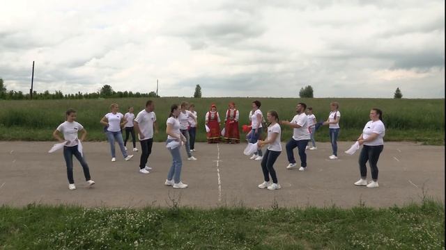 Семьяны – флешмоб Русь танцевальная 2021 смотреть онлайн