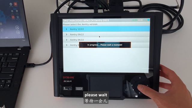 How to connect Autoland iSCAN 4 IMS2 with Laptop (Xentry) смотреть онлайн