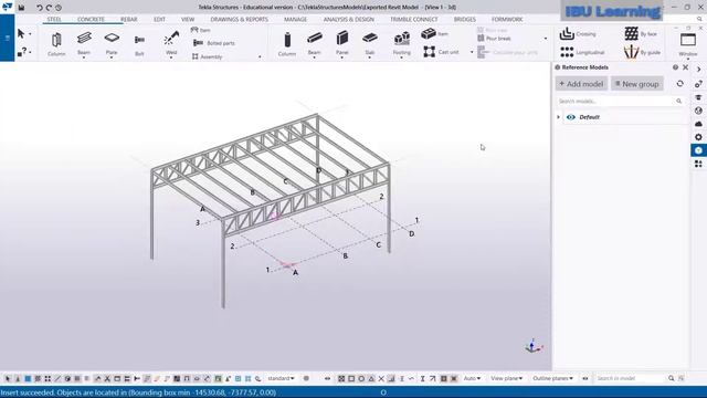 How to use Revit Model in Tekla Structure | Export Revit to Tekla Structure смотреть онлайн