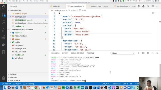 สอน NextJS Step by Step #Ep5 Yarn Dev Build Start Script смотреть онлайн