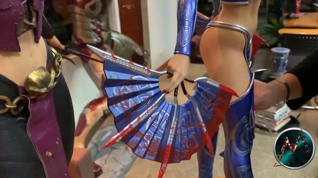 MAJOR UNBOXING!! Mortal Kombat 1:3 Scale Reptile, Mileena and Kitana!!! смотреть онлайн