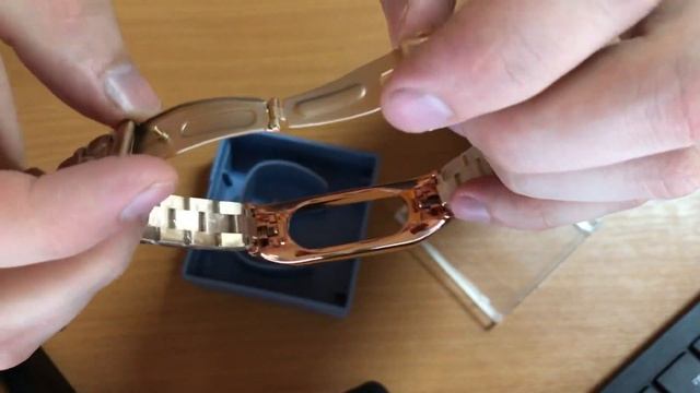 Металлический браслет для mi band 3 смотреть онлайн