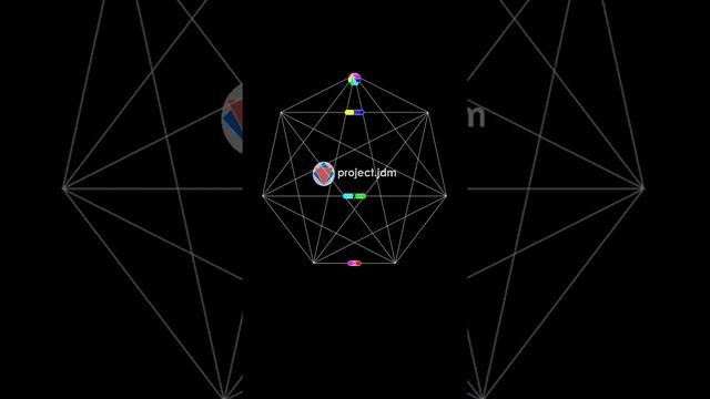 Dots bouncing around a HEPTAGON смотреть онлайн