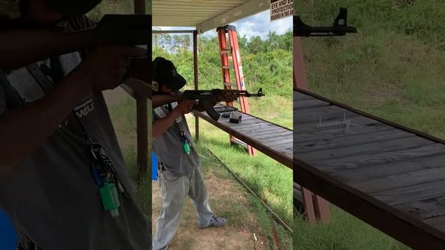 Binary trigger first time on Zastava ak47 смотреть онлайн