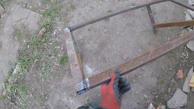 Простой навес своими руками. смотреть онлайн