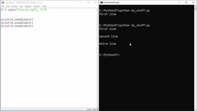 Python Tutorial - 38 - Reading Files in Python смотреть онлайн