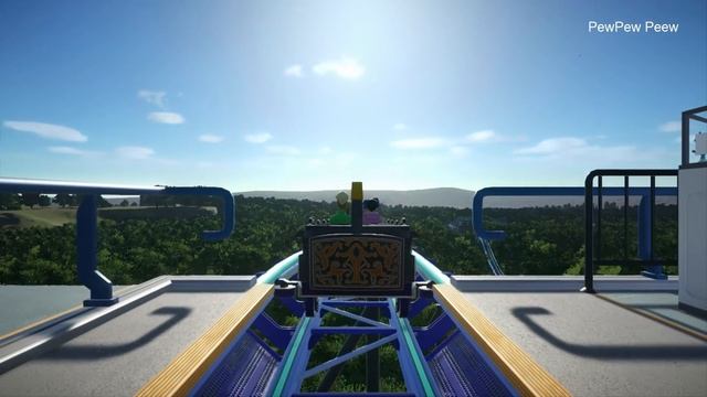 Planet Coaster: Blue Force Water Coaster
