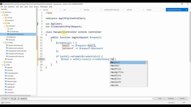 Build Authentication API using Laravel Passport смотреть онлайн