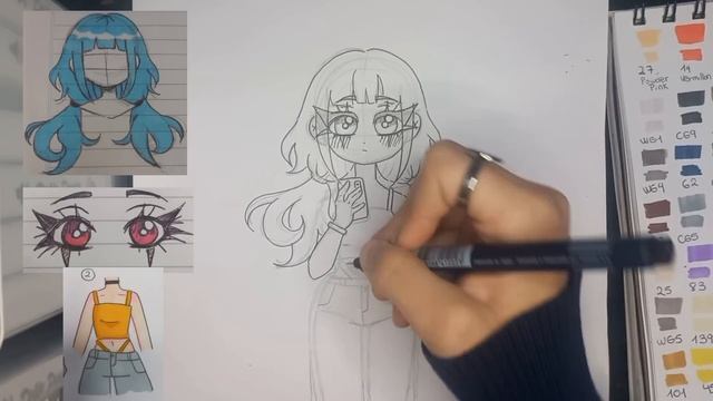 Hago un dibujo pausando // I make a drawing pausing✨️ смотреть онлайн