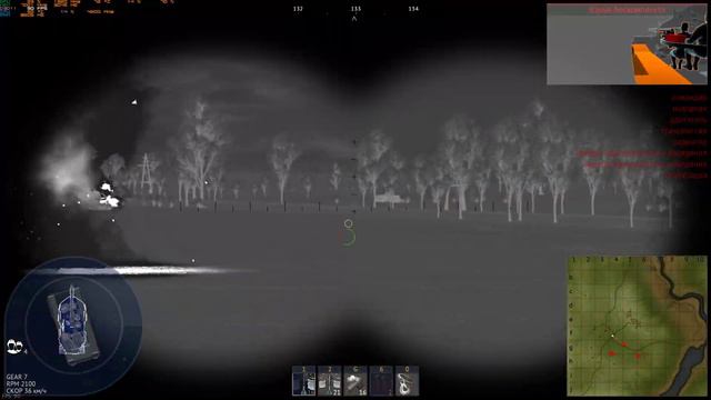 War Thunder 1.97. Leopard 2A5 Engine sound смотреть онлайн