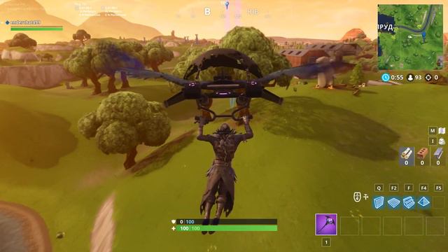 Ищите сокровище по карте, найденной в Вероломной Воронке | Fortnite смотреть онлайн