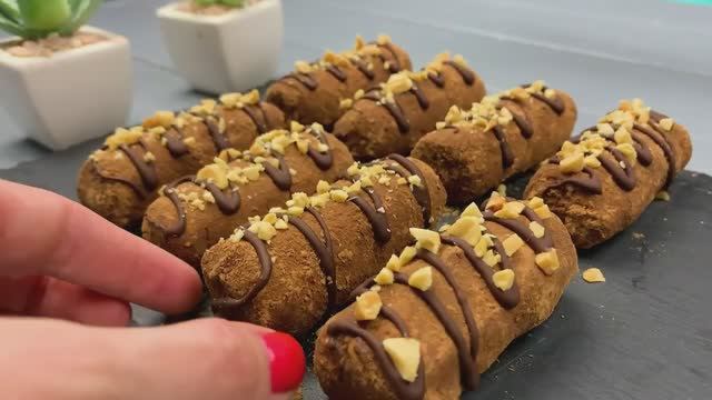 Идеальный десерт за 5 минут | Без сахара! Без муки! Без выпечки! смотреть онлайн