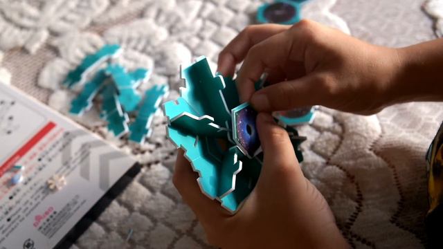 3D Puzzle - Giant Space Telescope (James Webb Space Telescope) смотреть онлайн