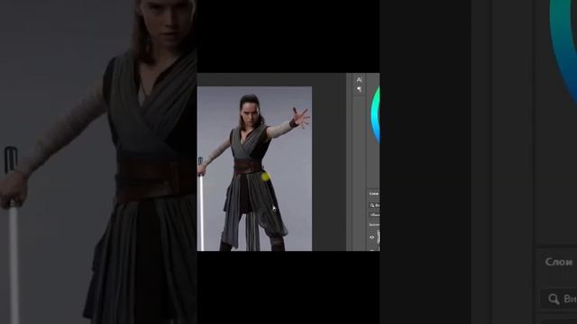 Как нарисовать световой меч в фотошопе #shorts #фотошоп #обработкафото #photoshop смотреть онлайн