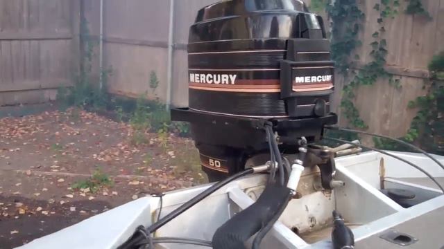 1985 Mercury Outboard 50 horsepower смотреть онлайн