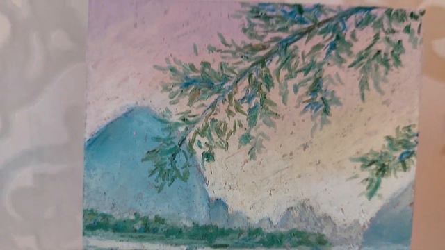 #Китай🇨🇳 Рыбалка с бакланами. г. Гуйлинь, река Ли. #China #картина #художник смотреть онлайн