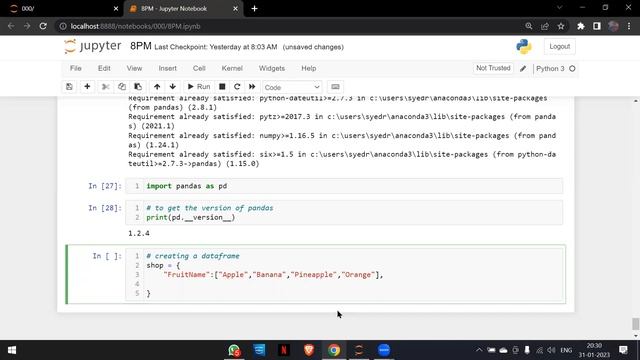Python Class11 For Data Scientist || Data Analyst || Data Engineer смотреть онлайн