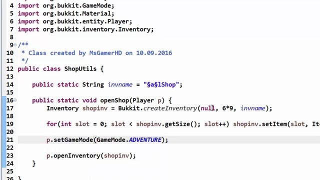 Kategorien - Kompletter BedWars Shop [1/?] - #63 Bukkit/Spigot plugins programmieren [DE/HD] смотреть онлайн