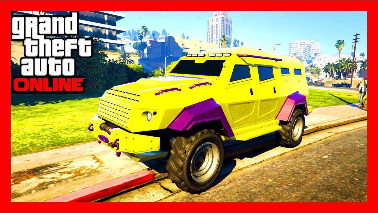 ТЮНИНГ И ОБЗОР INSURGENT GTA Online #558 смотреть онлайн