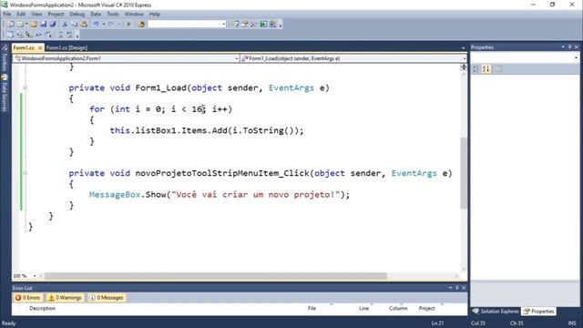 C# Tutorial de Windows Forms #14 - List Box смотреть онлайн
