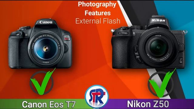 Canon Eos T7 VS NIKON Z50 DSLR Comparison | Which One Is Better DSLR ?
