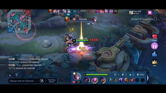 Sidelane Monster! Arlott gameplay by Top 1 global Arlott Raja mati - Mlbb смотреть онлайн