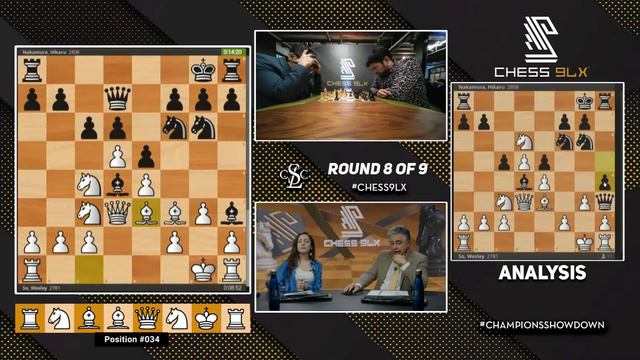 2023 Champions Showdown | Chess 9LX: Day 3 смотреть онлайн
