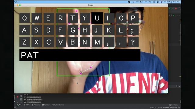 Virtual Keyboard using OpenCV !! ? смотреть онлайн