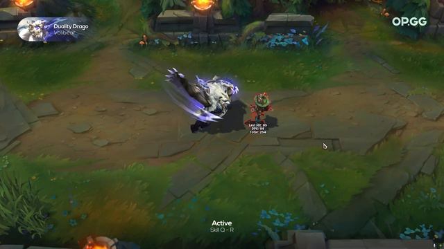 Duality Drago Volibear - OP.GG Skin Review - League of Legends смотреть онлайн