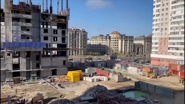 Ход строительства "Highvill Ishim" блок С, май, 2021 года смотреть онлайн