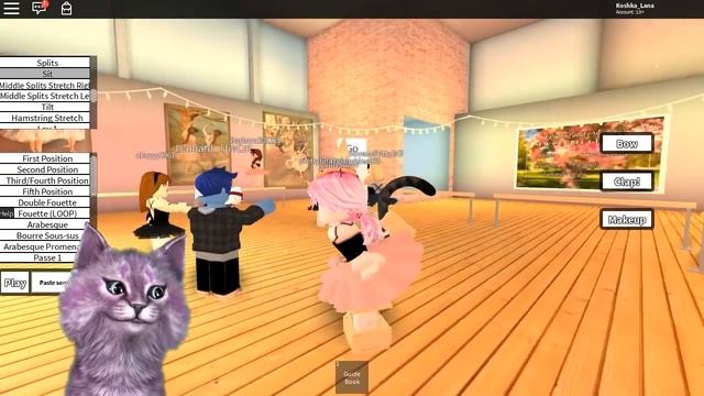 ОТПРАВИЛИСЬ С ЛЕО В КОРОЛЕВСКУЮ АКАДЕМИЮ БАЛЕТА В РОБЛОКС! The Royal Ballet Academy of Roblox смотреть онлайн