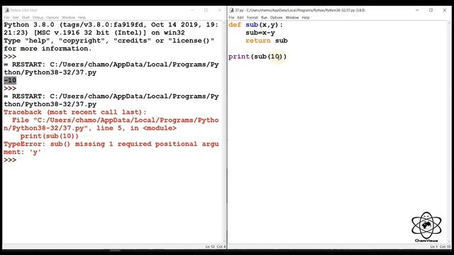 Python Sinhala By ChamiViews Part 37 - Default Arguments смотреть онлайн