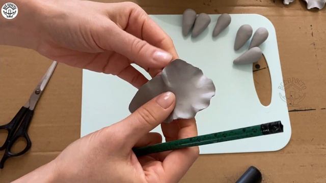 КАРТИНА из САМОЗАТВЕРДЕВАЮЩЕЙ ГЛИНЫ и КАРТОНА своими руками | A Picture Made Of Clay And Cardboard