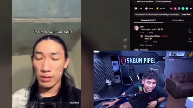 KOLABORASI PALING TERLARANG‼️..REACT MEME KOCAK смотреть онлайн