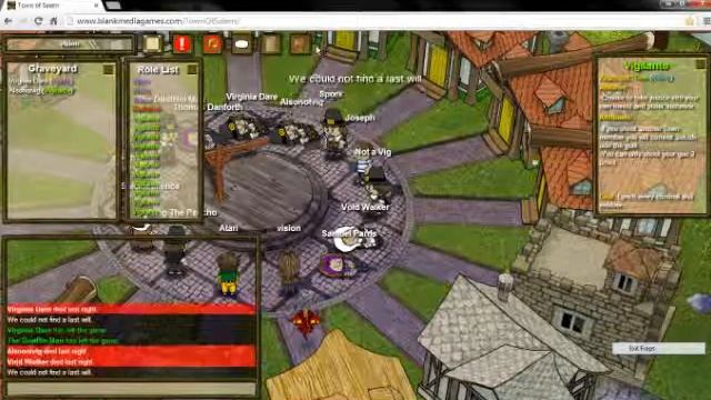 My vanishing act? Town of salem and chat смотреть онлайн