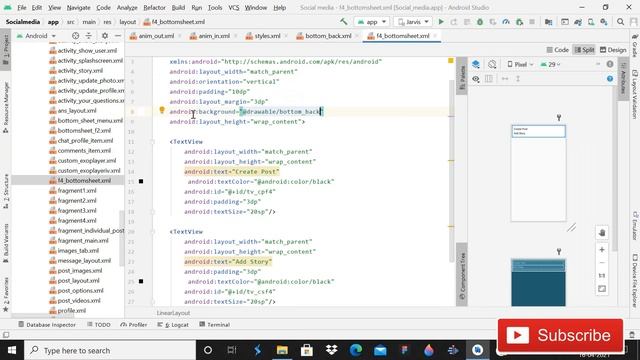 bottom sheet android || Social Media App Using Firebase 2021 смотреть онлайн