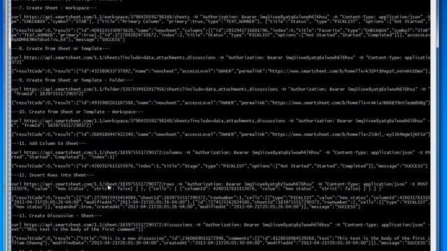 Testing the Smartsheet REST API Groovy Style смотреть онлайн
