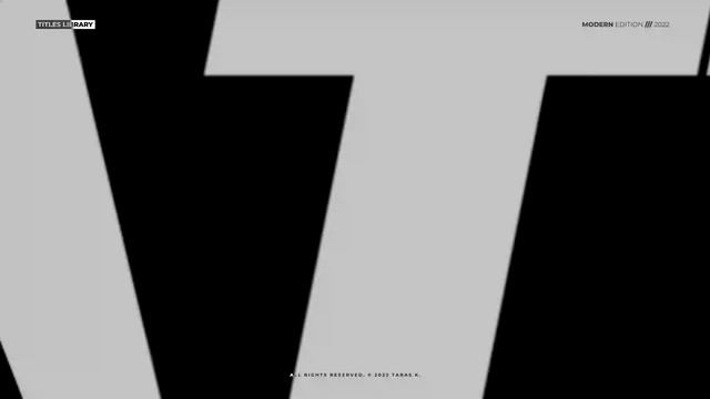 Modern Titles | FCPX смотреть онлайн