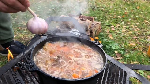 Плов в казане на костре, просто и вкусно смотреть онлайн