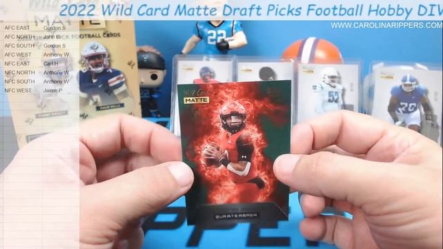 THE BEST WILD CARD MATTE BOXES! Wild Card Matte Draft Picks Football Hobby DIVISIONAL BOX BREAK #2 смотреть онлайн