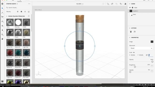 Create 3D objects (.OBJ) in Illustrator & Photoshop for Adobe Dimension product mock-ups - Vial смотреть онлайн