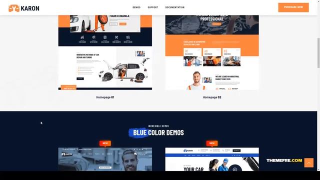 Karon - Car Repair and Service WordPress Theme wash 15 Build Website смотреть онлайн